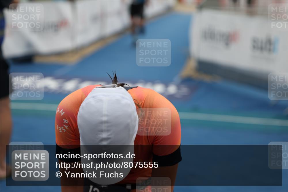 22.06.2025 - Viking Triathlon Yannick Fuchs http://msf.ph/oto/8075555 22.06.2025 16:13:35 Ziel 130, 467 meine-sportfotos.de