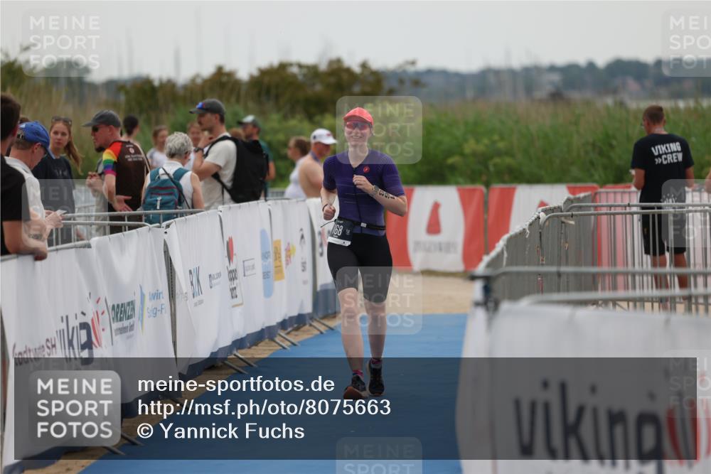 22.06.2025 - Viking Triathlon Yannick Fuchs http://msf.ph/oto/8075663 22.06.2025 16:16:25 Ziel 168 meine-sportfotos.de