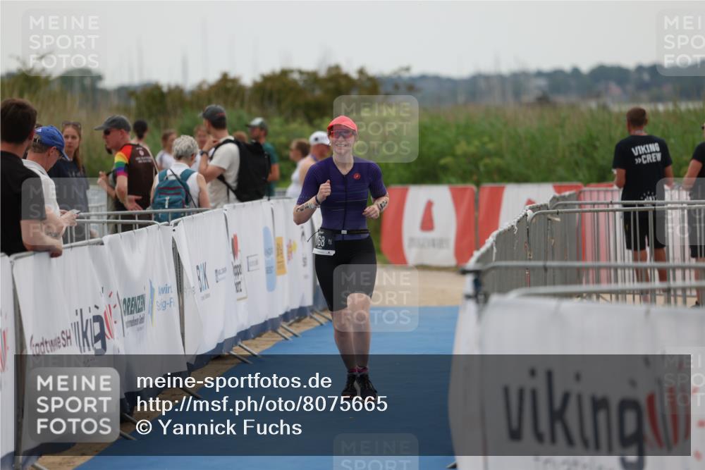 22.06.2025 - Viking Triathlon Yannick Fuchs http://msf.ph/oto/8075665 22.06.2025 16:16:25 Ziel 168 meine-sportfotos.de