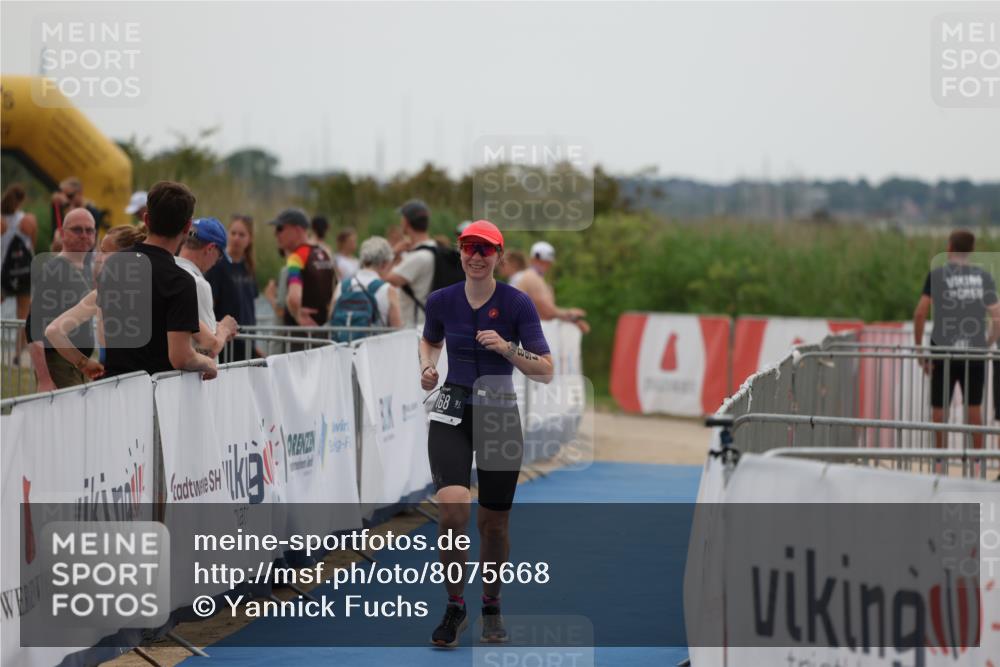 22.06.2025 - Viking Triathlon Yannick Fuchs http://msf.ph/oto/8075668 22.06.2025 16:16:26 Ziel 168 meine-sportfotos.de