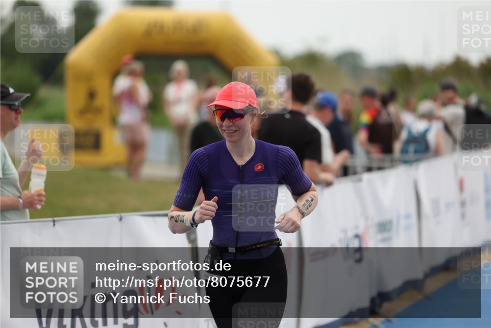 22.06.2025 - Viking Triathlon Yannick Fuchs http://msf.ph/oto/8075677 22.06.2025 16:16:29 Ziel 168 meine-sportfotos.de