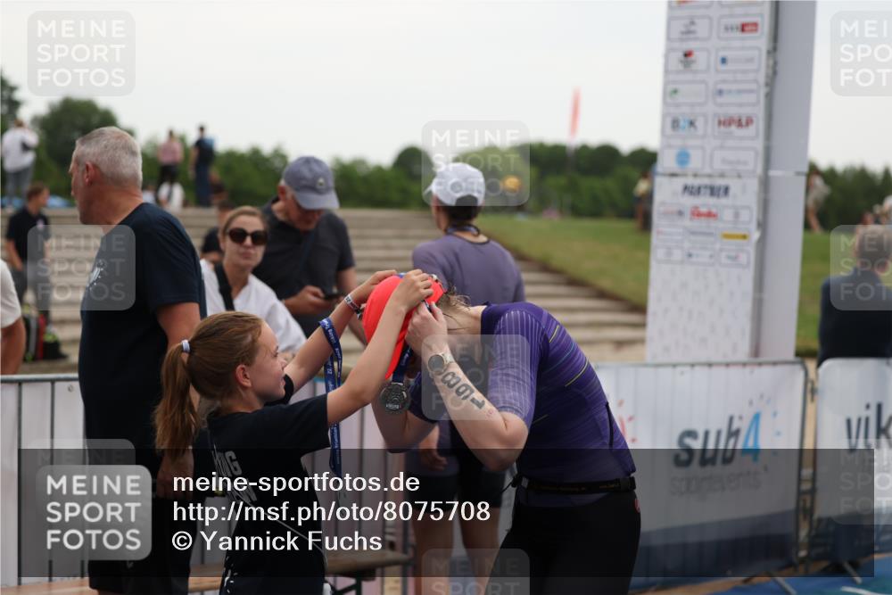 22.06.2025 - Viking Triathlon Yannick Fuchs http://msf.ph/oto/8075708 22.06.2025 16:16:33 Ziel 168 meine-sportfotos.de