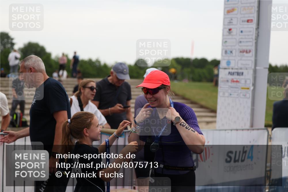 22.06.2025 - Viking Triathlon Yannick Fuchs http://msf.ph/oto/8075713 22.06.2025 16:16:34 Ziel 168 meine-sportfotos.de