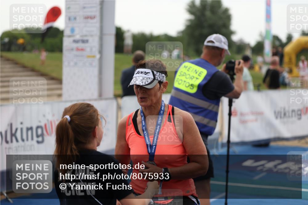 22.06.2025 - Viking Triathlon Yannick Fuchs http://msf.ph/oto/8075933 22.06.2025 16:20:24 Ziel 89, 131 meine-sportfotos.de