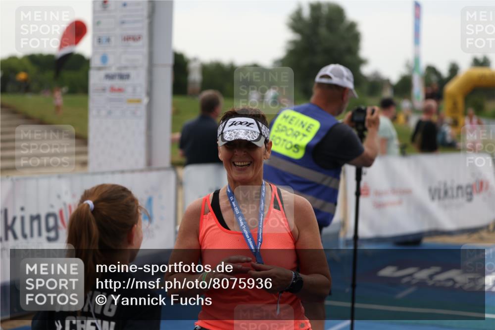 22.06.2025 - Viking Triathlon Yannick Fuchs http://msf.ph/oto/8075936 22.06.2025 16:20:24 Ziel 89, 131 meine-sportfotos.de