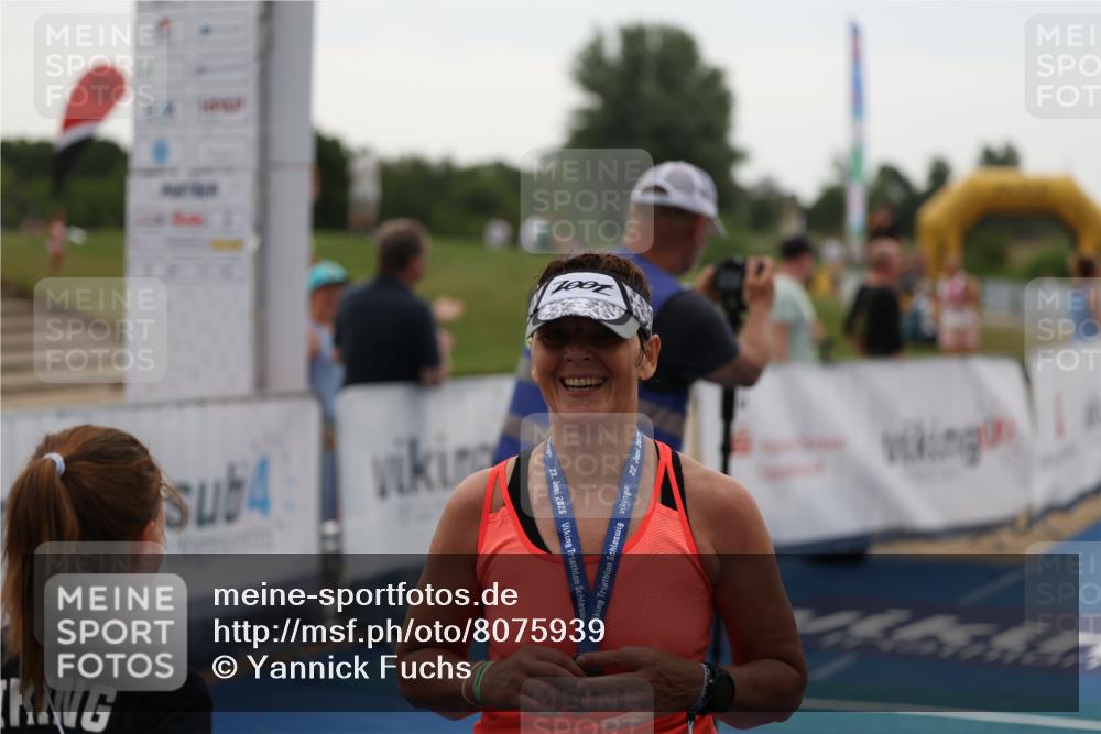 22.06.2025 - Viking Triathlon Yannick Fuchs http://msf.ph/oto/8075939 22.06.2025 16:20:25 Ziel 131 meine-sportfotos.de