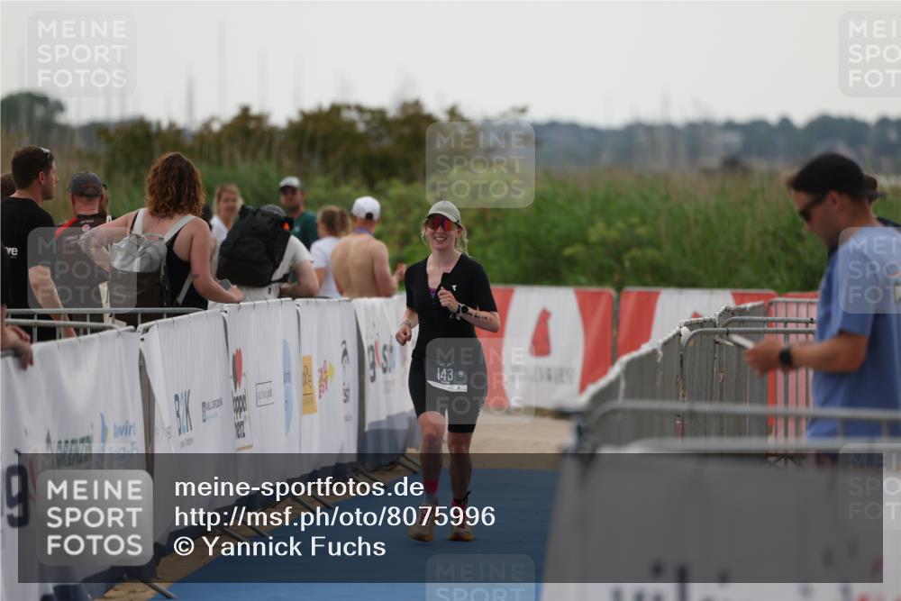 22.06.2025 - Viking Triathlon Yannick Fuchs http://msf.ph/oto/8075996 22.06.2025 16:21:26 Ziel 143 meine-sportfotos.de