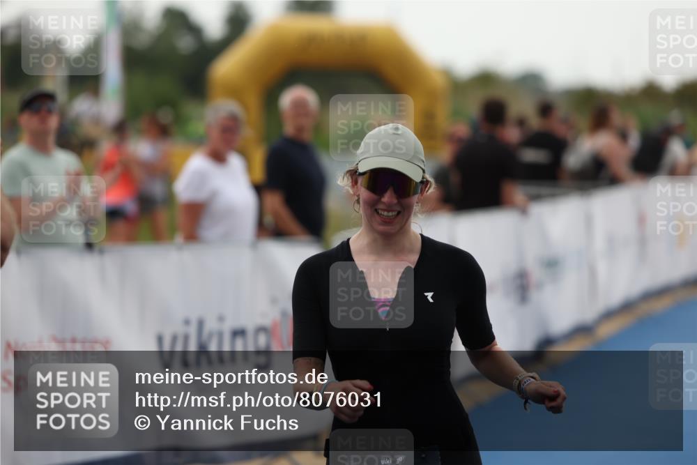 22.06.2025 - Viking Triathlon Yannick Fuchs http://msf.ph/oto/8076031 22.06.2025 16:21:32 Ziel 143 meine-sportfotos.de