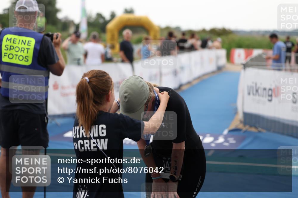 22.06.2025 - Viking Triathlon Yannick Fuchs http://msf.ph/oto/8076042 22.06.2025 16:21:36 Ziel 143 meine-sportfotos.de