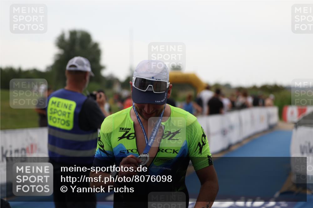 22.06.2025 - Viking Triathlon Yannick Fuchs http://msf.ph/oto/8076098 22.06.2025 16:22:18 Ziel  meine-sportfotos.de