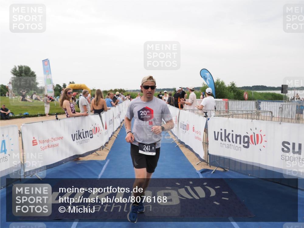 22.06.2025 - Viking Triathlon MichiJ http://msf.ph/oto/8076168 22.06.2025 15:54:19 Ziel 43, 241 meine-sportfotos.de