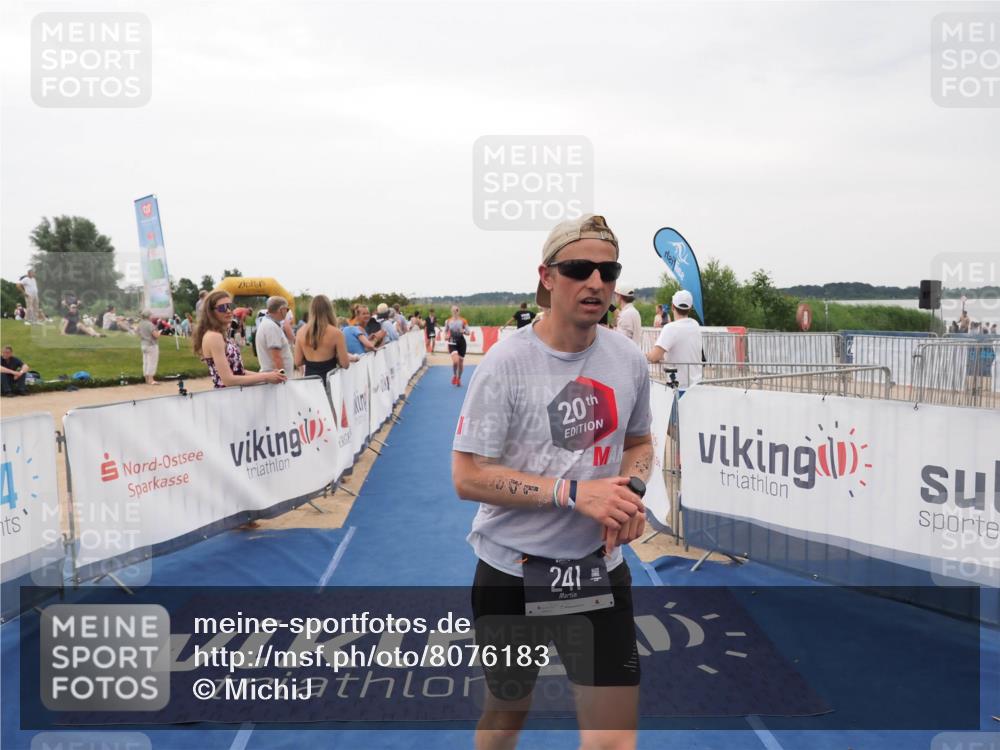 22.06.2025 - Viking Triathlon MichiJ http://msf.ph/oto/8076183 22.06.2025 15:54:19 Ziel 43, 241 meine-sportfotos.de