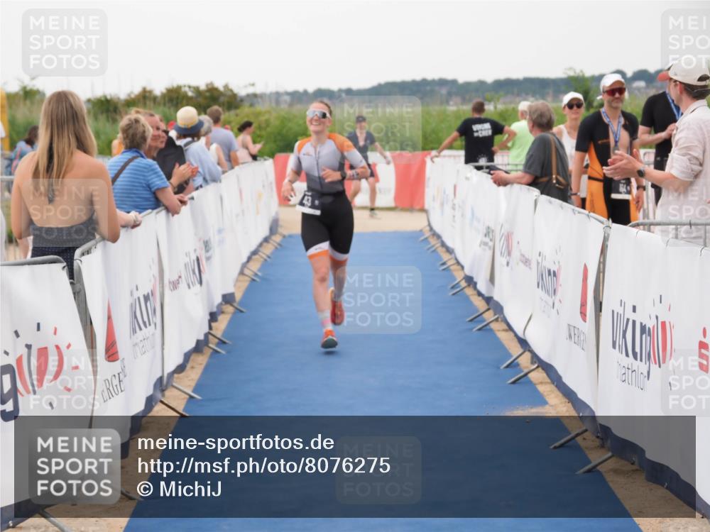 22.06.2025 - Viking Triathlon MichiJ http://msf.ph/oto/8076275 22.06.2025 15:54:21 Ziel 43, 241 meine-sportfotos.de