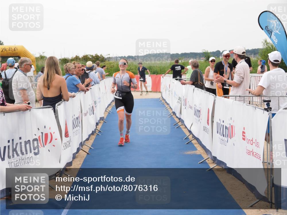 22.06.2025 - Viking Triathlon MichiJ http://msf.ph/oto/8076316 22.06.2025 15:54:22 Ziel 43, 241 meine-sportfotos.de