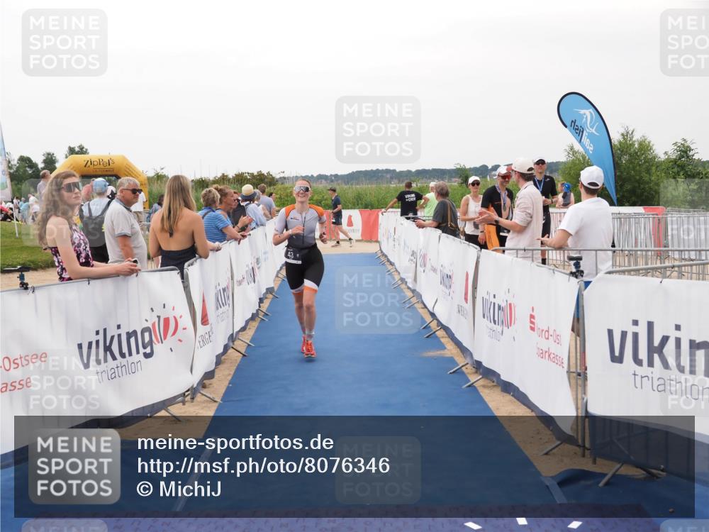 22.06.2025 - Viking Triathlon MichiJ http://msf.ph/oto/8076346 22.06.2025 15:54:22 Ziel 43, 241 meine-sportfotos.de