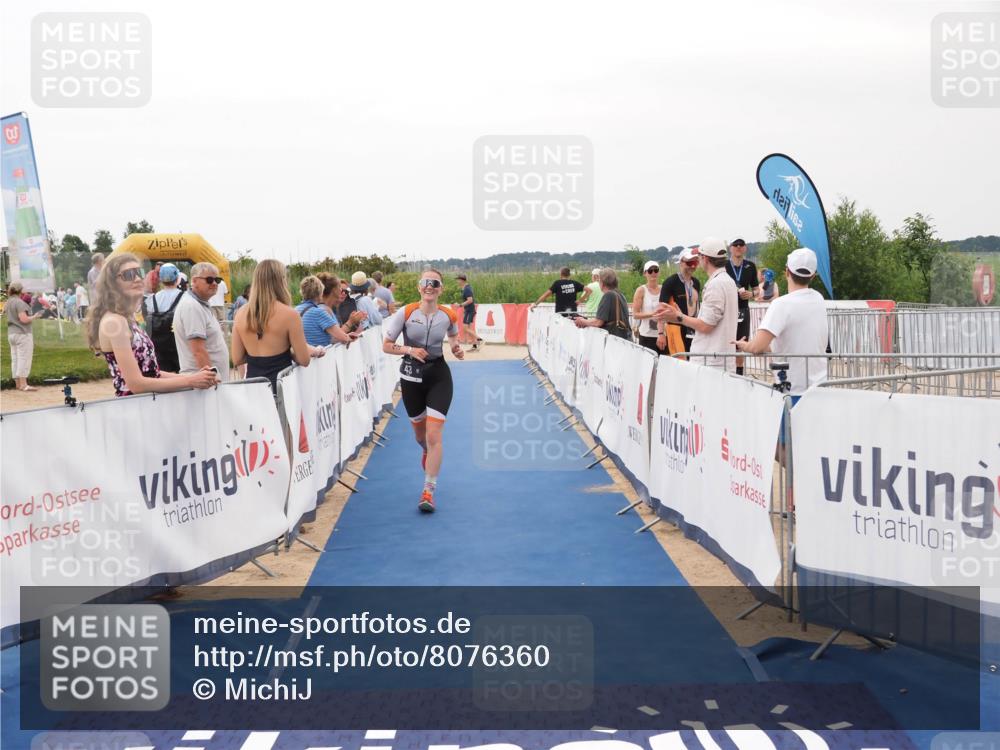 22.06.2025 - Viking Triathlon MichiJ http://msf.ph/oto/8076360 22.06.2025 15:54:22 Ziel 43, 241 meine-sportfotos.de