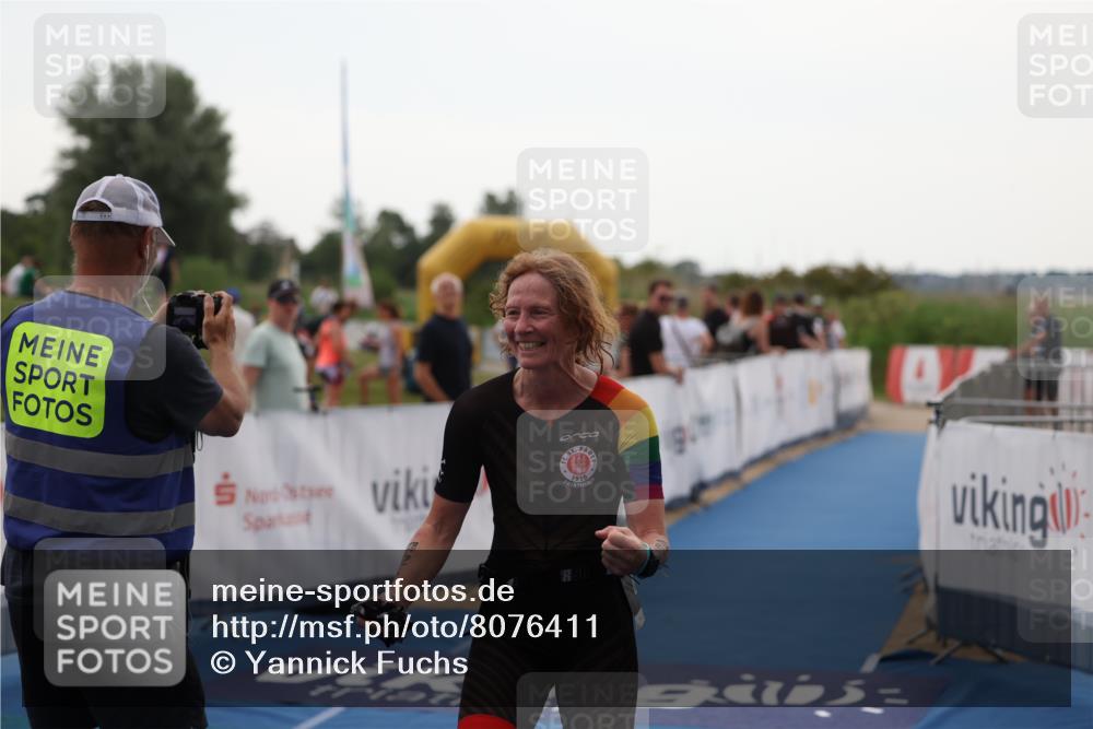 22.06.2025 - Viking Triathlon Yannick Fuchs http://msf.ph/oto/8076411 22.06.2025 16:22:37 Ziel 425, 531 meine-sportfotos.de