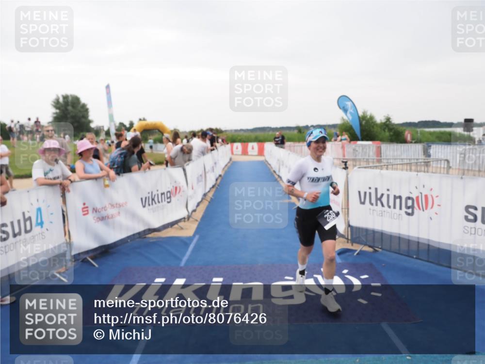 22.06.2025 - Viking Triathlon MichiJ http://msf.ph/oto/8076426 22.06.2025 16:02:08 Ziel 256 meine-sportfotos.de