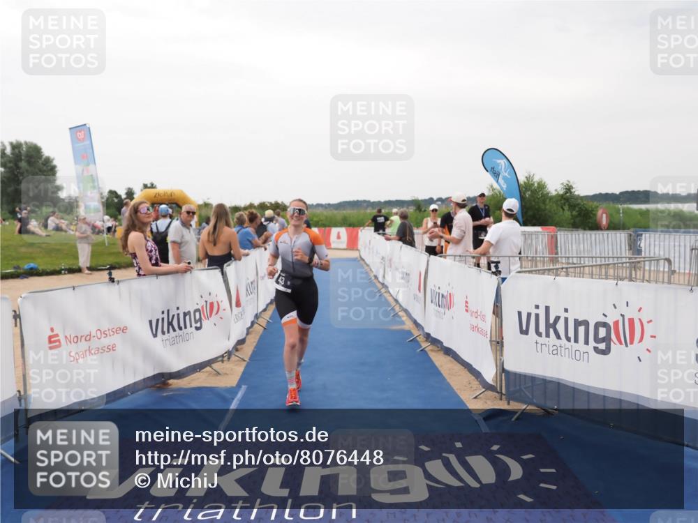 22.06.2025 - Viking Triathlon MichiJ http://msf.ph/oto/8076448 22.06.2025 15:54:23 Ziel 43, 241 meine-sportfotos.de