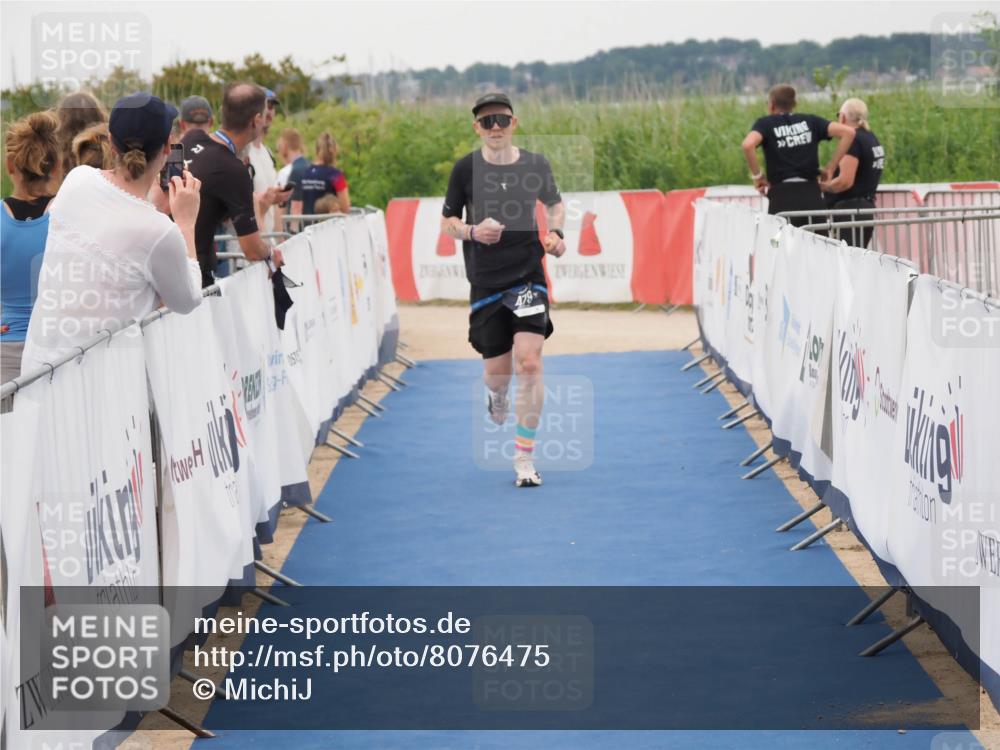 22.06.2025 - Viking Triathlon MichiJ http://msf.ph/oto/8076475 22.06.2025 16:02:25 Ziel 479 meine-sportfotos.de