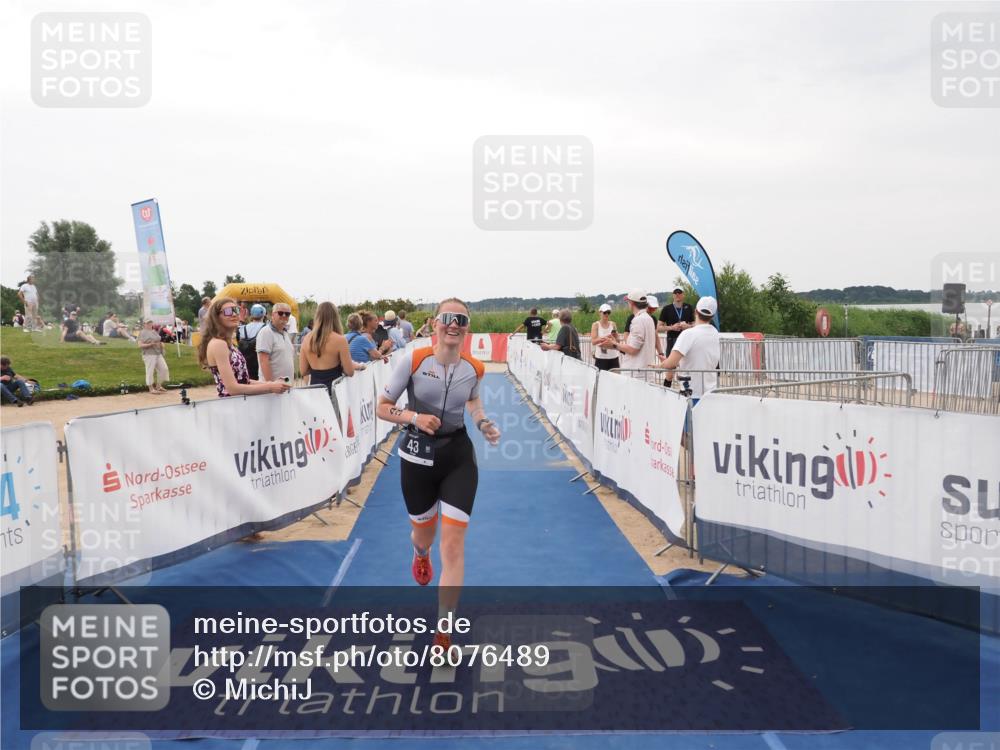 22.06.2025 - Viking Triathlon MichiJ http://msf.ph/oto/8076489 22.06.2025 15:54:24 Ziel 43 meine-sportfotos.de
