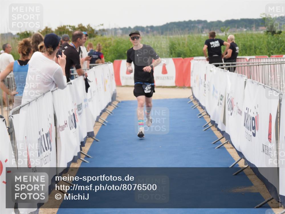 22.06.2025 - Viking Triathlon MichiJ http://msf.ph/oto/8076500 22.06.2025 16:02:25 Ziel 479 meine-sportfotos.de