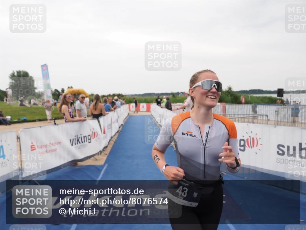 22.06.2025 - Viking Triathlon MichiJ http://msf.ph/oto/8076574 22.06.2025 15:54:25 Ziel 43 meine-sportfotos.de
