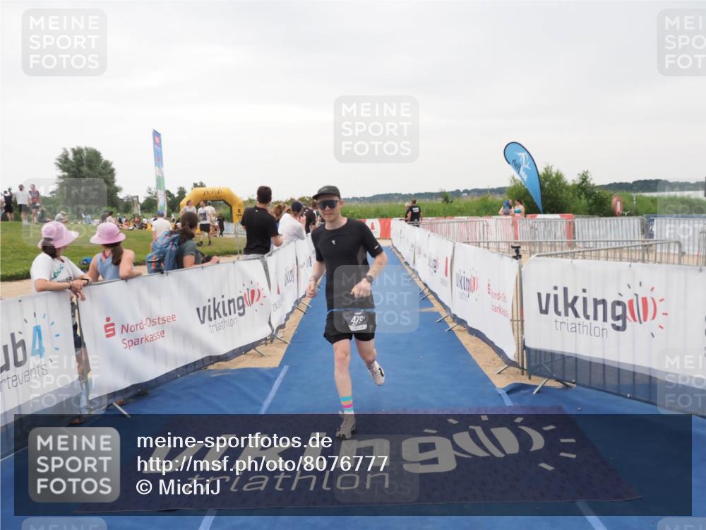 22.06.2025 - Viking Triathlon MichiJ http://msf.ph/oto/8076777 22.06.2025 16:02:28 Ziel 479 meine-sportfotos.de