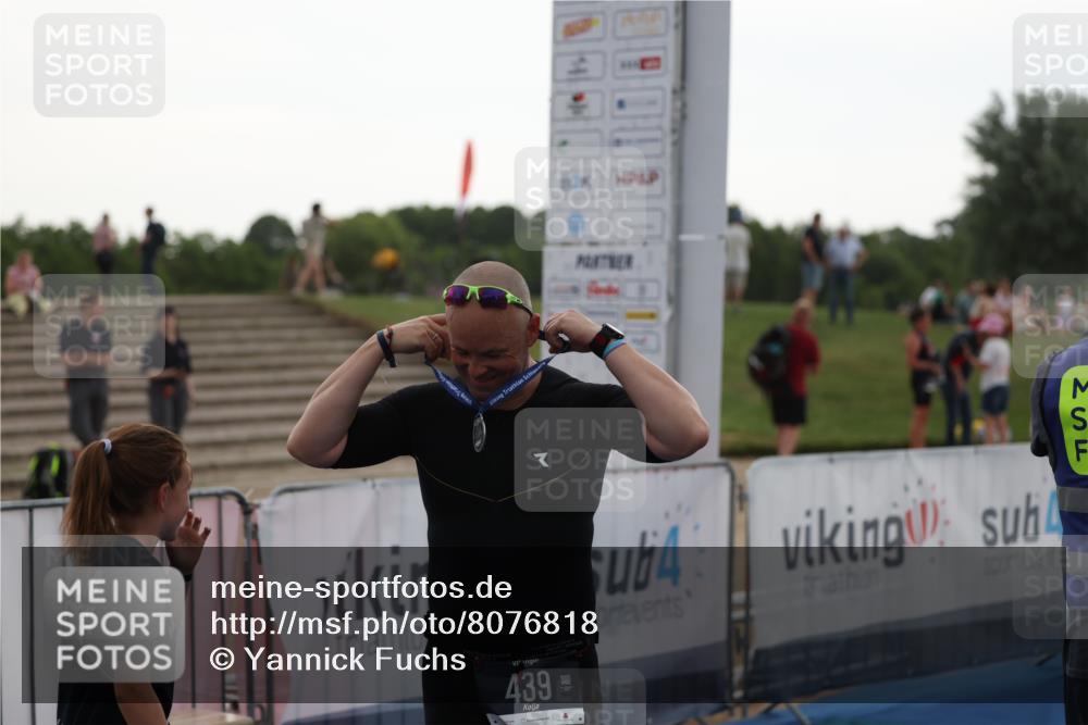 22.06.2025 - Viking Triathlon Yannick Fuchs http://msf.ph/oto/8076818 22.06.2025 16:25:34 Ziel  meine-sportfotos.de