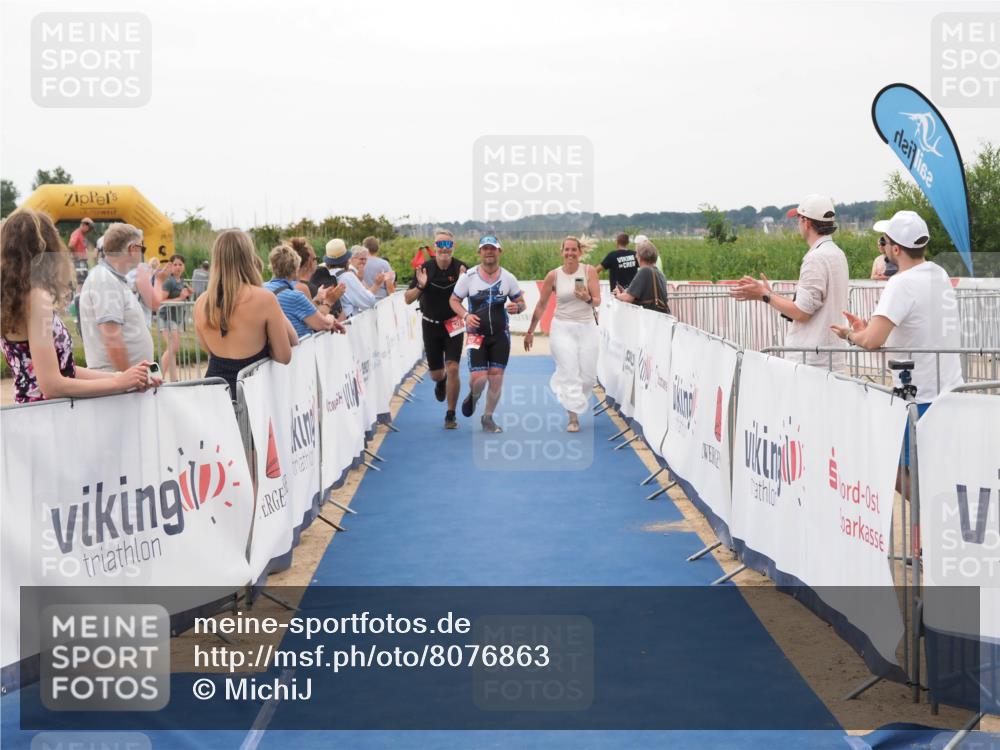 22.06.2025 - Viking Triathlon MichiJ http://msf.ph/oto/8076863 22.06.2025 15:54:43 Ziel 627 meine-sportfotos.de