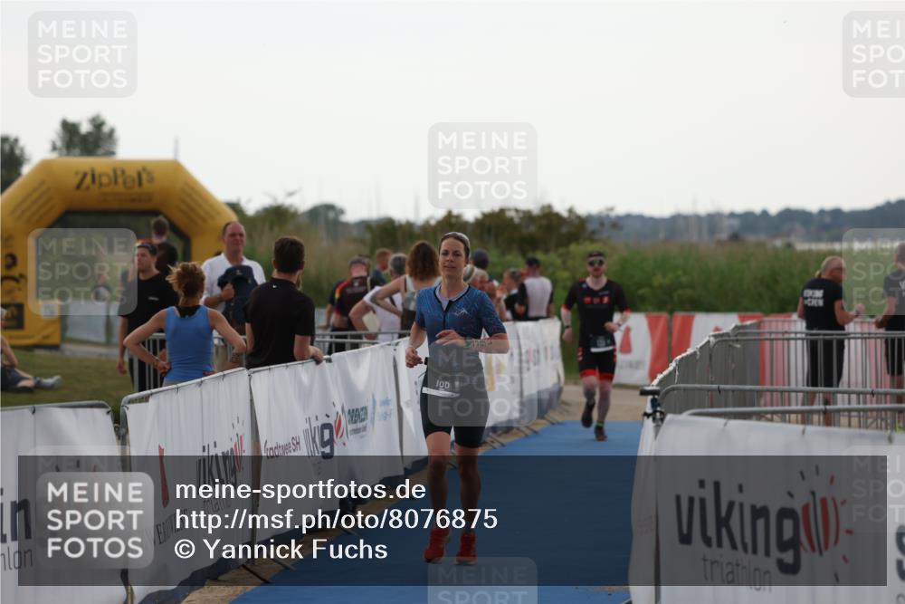 22.06.2025 - Viking Triathlon Yannick Fuchs http://msf.ph/oto/8076875 22.06.2025 16:25:40 Ziel 166 meine-sportfotos.de