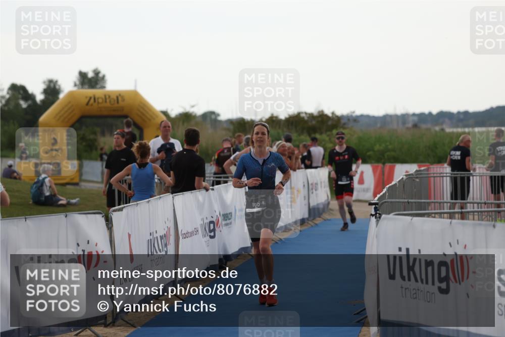 22.06.2025 - Viking Triathlon Yannick Fuchs http://msf.ph/oto/8076882 22.06.2025 16:25:40 Ziel 166 meine-sportfotos.de