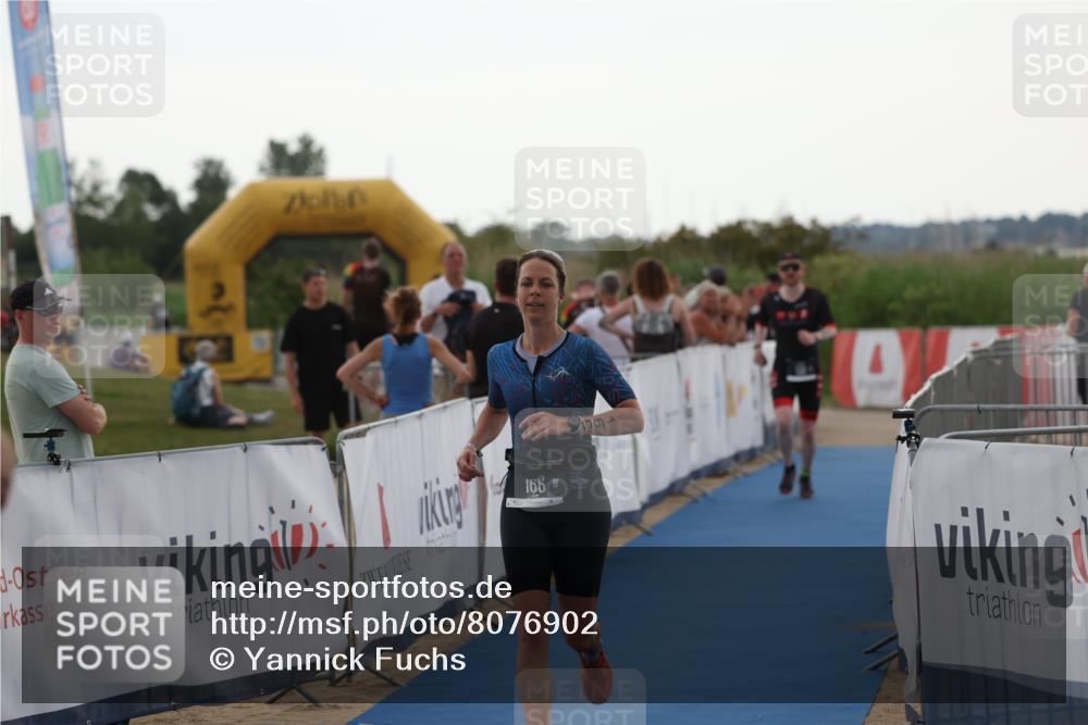 22.06.2025 - Viking Triathlon Yannick Fuchs http://msf.ph/oto/8076902 22.06.2025 16:25:42 Ziel 133, 166 meine-sportfotos.de
