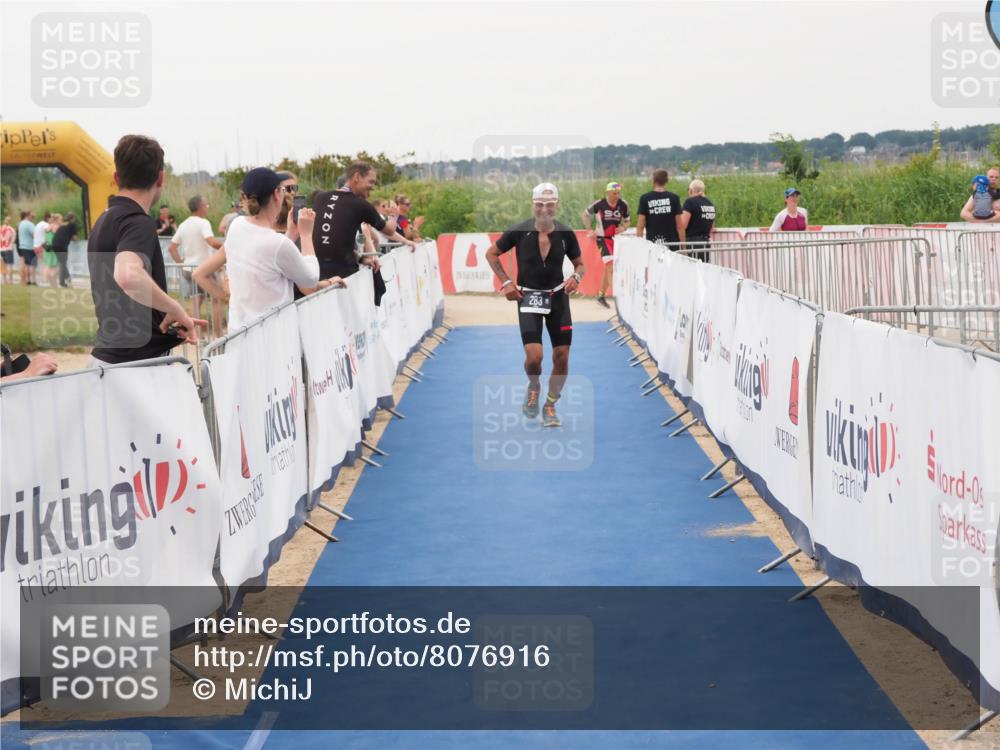 22.06.2025 - Viking Triathlon MichiJ http://msf.ph/oto/8076916 22.06.2025 16:02:36 Ziel 283 meine-sportfotos.de