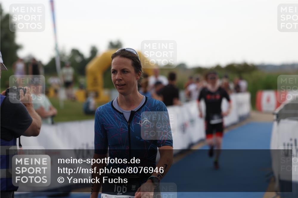 22.06.2025 - Viking Triathlon Yannick Fuchs http://msf.ph/oto/8076946 22.06.2025 16:25:45 Ziel 133, 166 meine-sportfotos.de