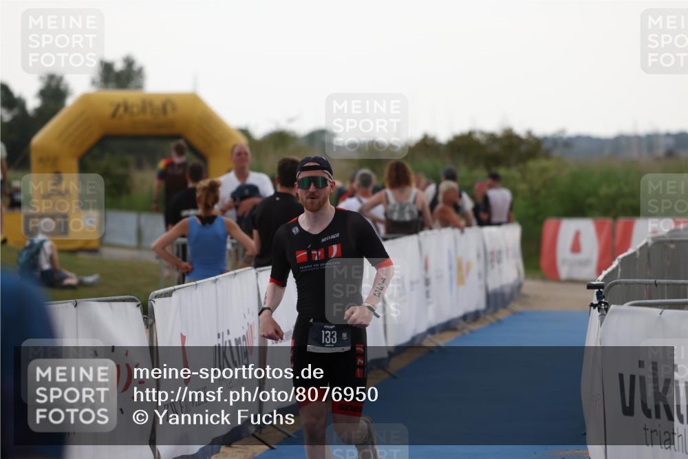 22.06.2025 - Viking Triathlon Yannick Fuchs http://msf.ph/oto/8076950 22.06.2025 16:25:46 Ziel 133, 166 meine-sportfotos.de