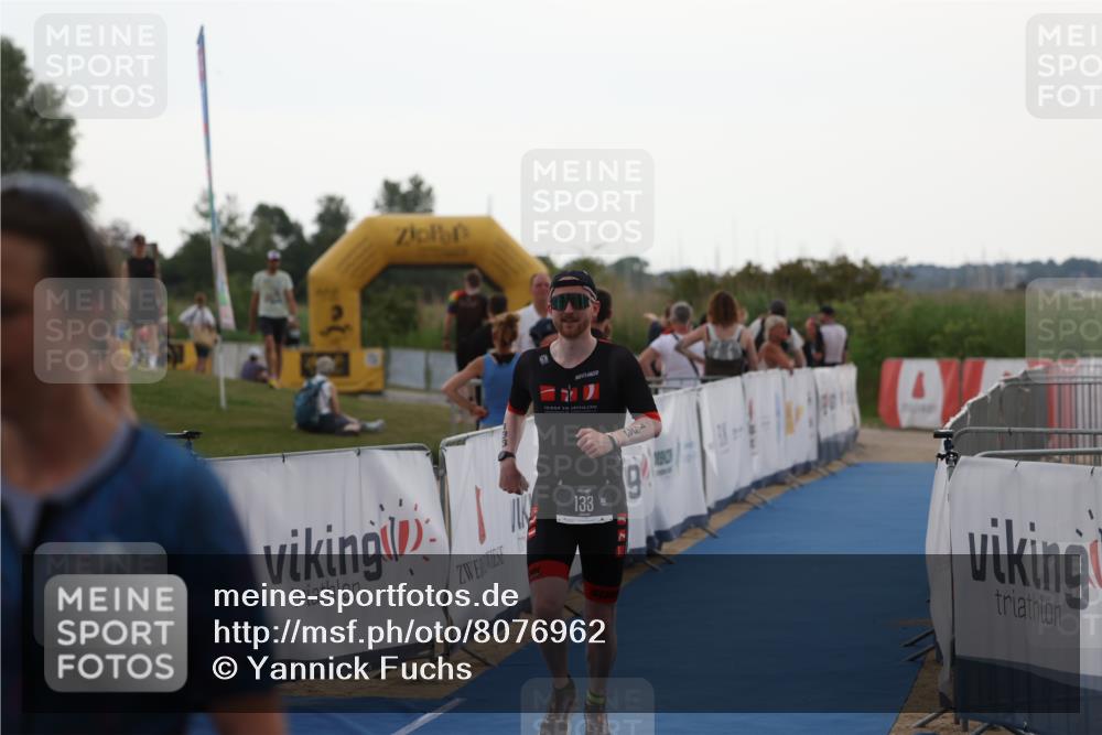 22.06.2025 - Viking Triathlon Yannick Fuchs http://msf.ph/oto/8076962 22.06.2025 16:25:46 Ziel 133, 166 meine-sportfotos.de