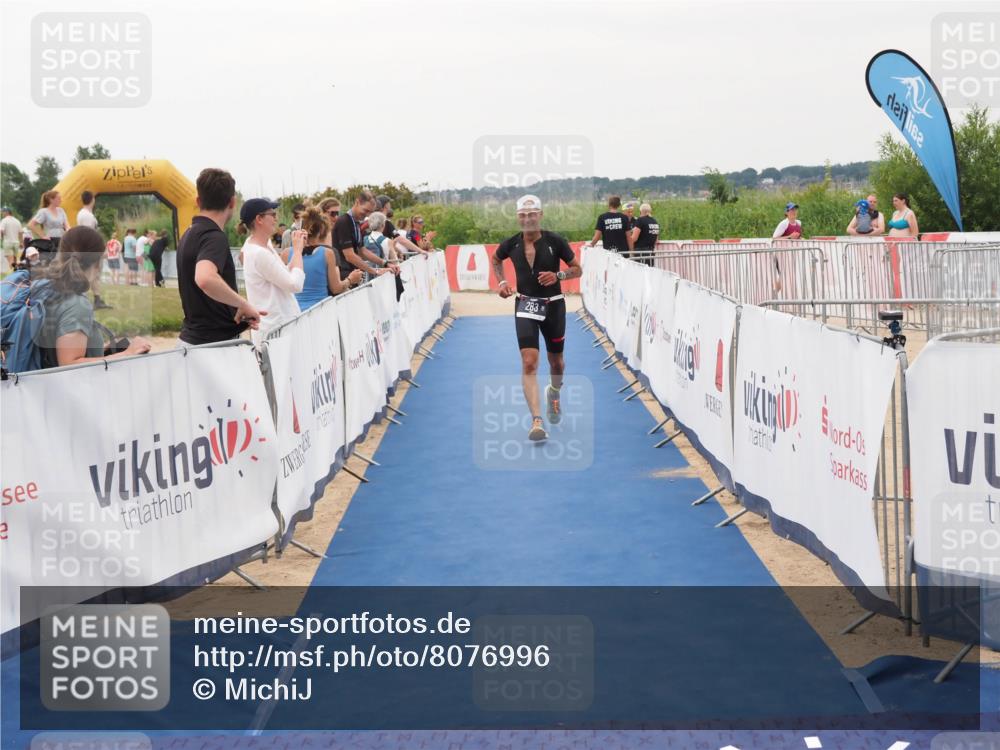 22.06.2025 - Viking Triathlon MichiJ http://msf.ph/oto/8076996 22.06.2025 16:02:37 Ziel 283 meine-sportfotos.de