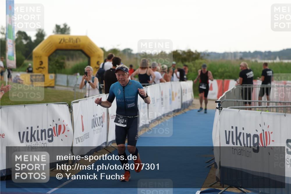 22.06.2025 - Viking Triathlon Yannick Fuchs http://msf.ph/oto/8077301 22.06.2025 16:27:24 Ziel 308, 363 meine-sportfotos.de