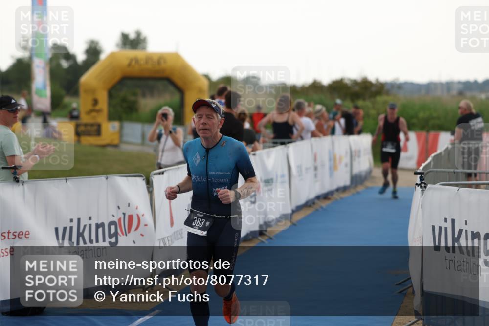 22.06.2025 - Viking Triathlon Yannick Fuchs http://msf.ph/oto/8077317 22.06.2025 16:27:25 Ziel 308, 363 meine-sportfotos.de