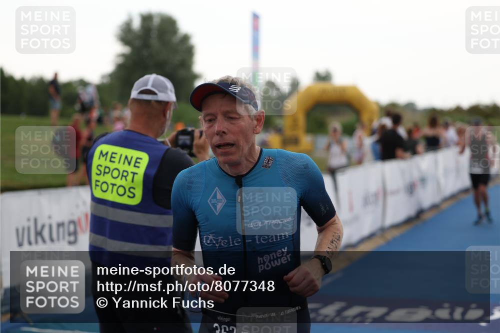 22.06.2025 - Viking Triathlon Yannick Fuchs http://msf.ph/oto/8077348 22.06.2025 16:27:28 Ziel 308, 363 meine-sportfotos.de