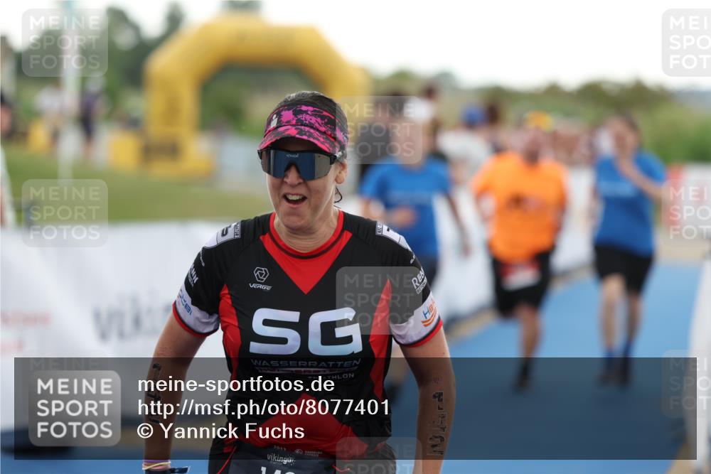 22.06.2025 - Viking Triathlon Yannick Fuchs http://msf.ph/oto/8077401 22.06.2025 16:27:51 Ziel 142, 633 meine-sportfotos.de