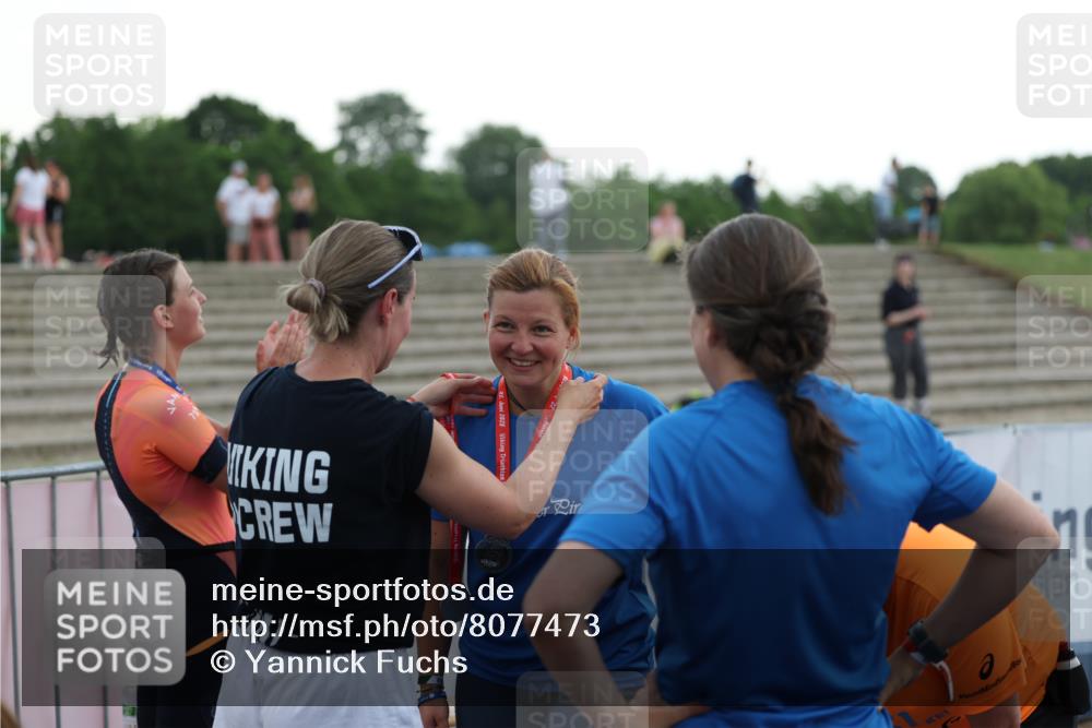 22.06.2025 - Viking Triathlon Yannick Fuchs http://msf.ph/oto/8077473 22.06.2025 16:28:02 Ziel  meine-sportfotos.de