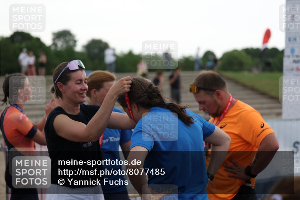 22.06.2025 - Viking Triathlon Yannick Fuchs http://msf.ph/oto/8077485 22.06.2025 16:28:04 Ziel 31 meine-sportfotos.de
