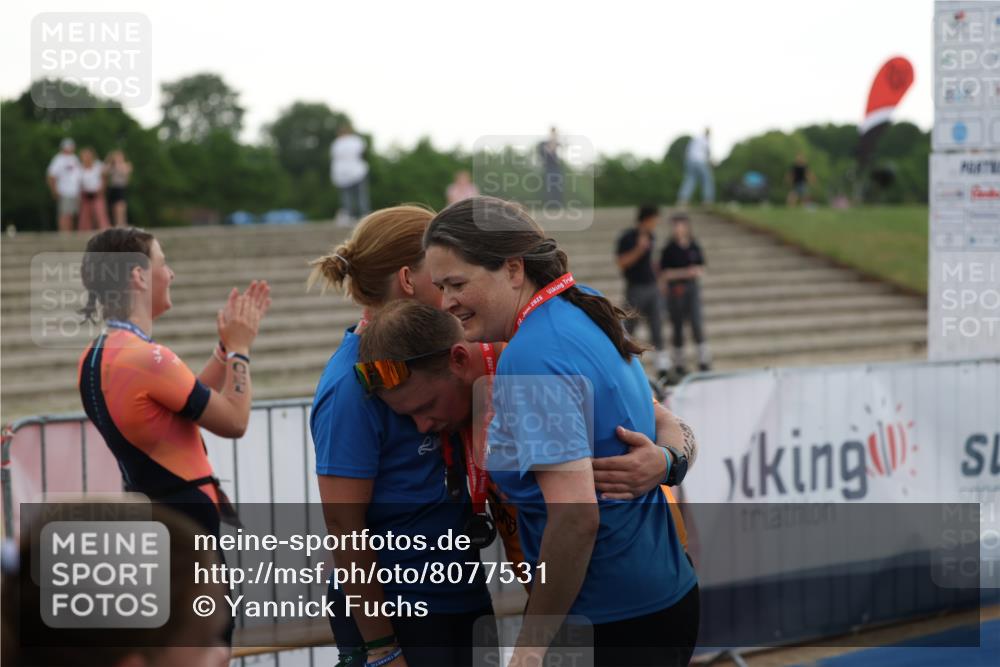 22.06.2025 - Viking Triathlon Yannick Fuchs http://msf.ph/oto/8077531 22.06.2025 16:28:08 Ziel 31, 285, 601 meine-sportfotos.de