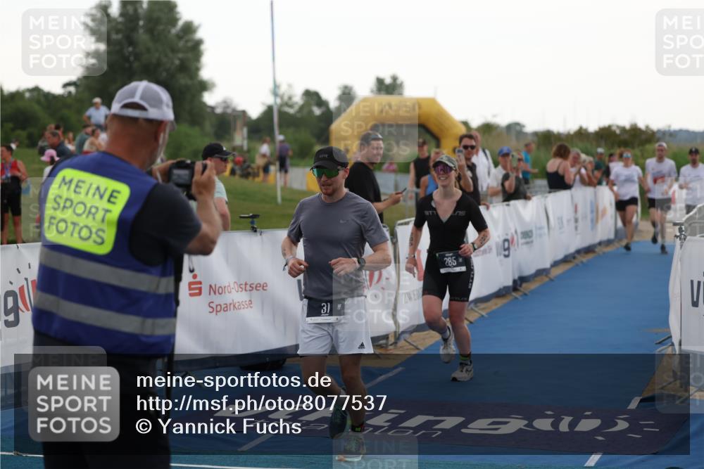 22.06.2025 - Viking Triathlon Yannick Fuchs http://msf.ph/oto/8077537 22.06.2025 16:28:11 Ziel 31, 285, 601 meine-sportfotos.de
