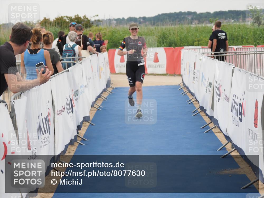 22.06.2025 - Viking Triathlon MichiJ http://msf.ph/oto/8077630 22.06.2025 16:02:54 Ziel 183 meine-sportfotos.de