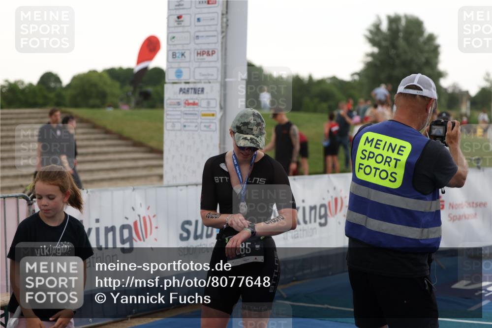 22.06.2025 - Viking Triathlon Yannick Fuchs http://msf.ph/oto/8077648 22.06.2025 16:28:25 Ziel 503 meine-sportfotos.de