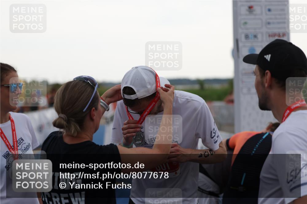 22.06.2025 - Viking Triathlon Yannick Fuchs http://msf.ph/oto/8077678 22.06.2025 16:28:30 Ziel 503 meine-sportfotos.de