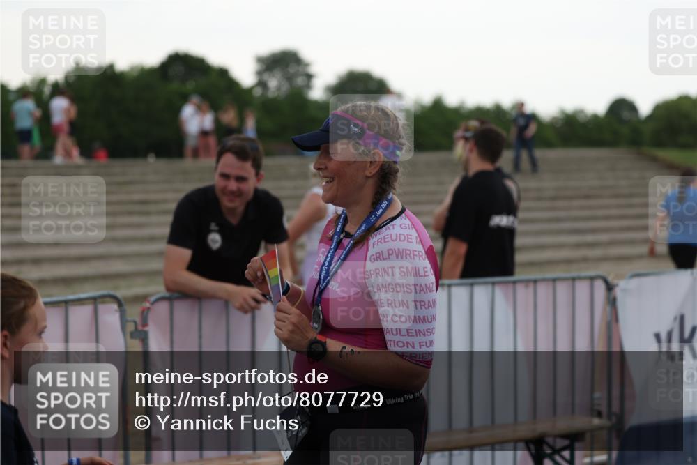 22.06.2025 - Viking Triathlon Yannick Fuchs http://msf.ph/oto/8077729 22.06.2025 16:28:48 Ziel  meine-sportfotos.de